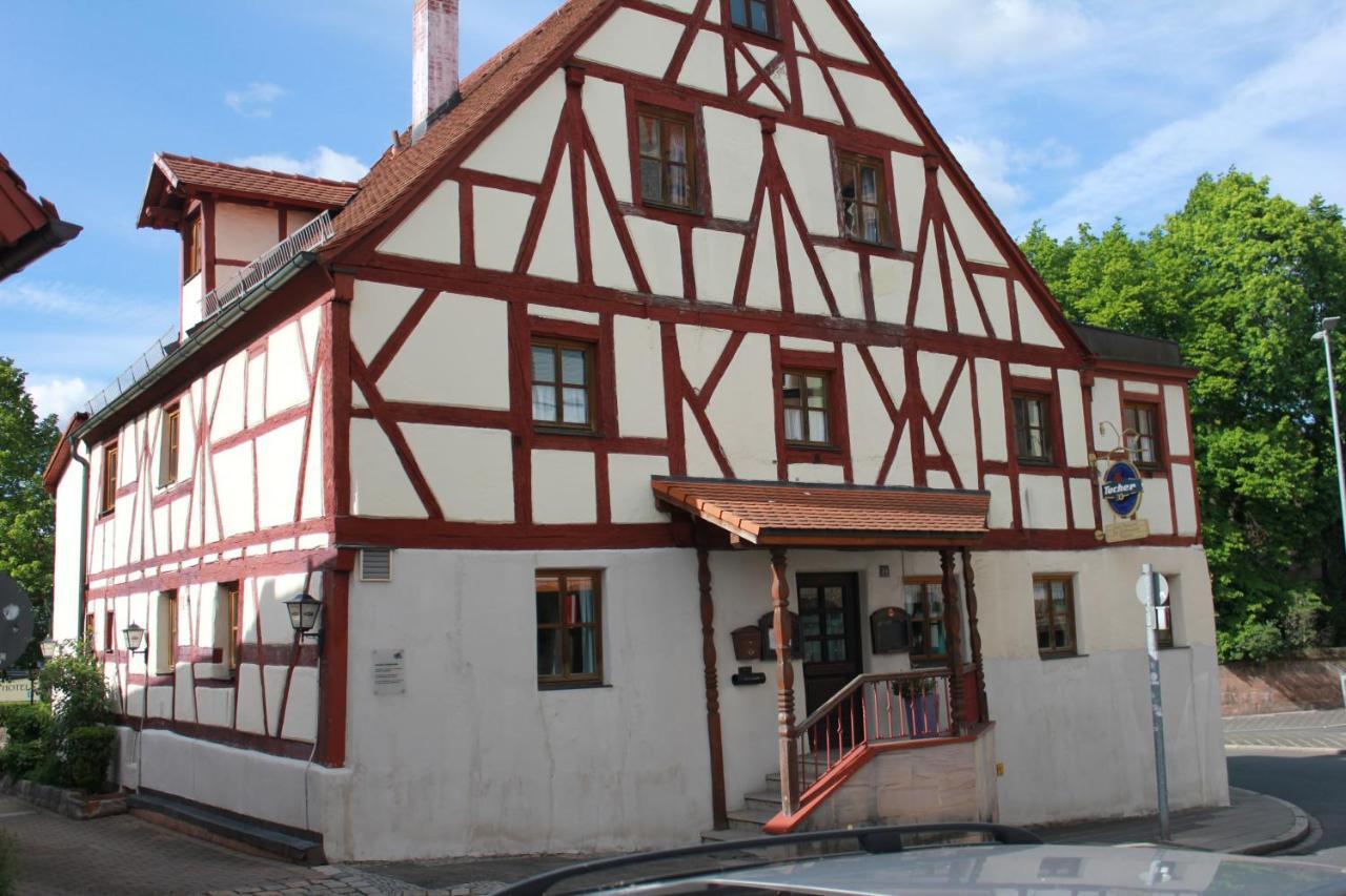 Hotel Zur Friedenslinde Nürnberg Eksteriør billede